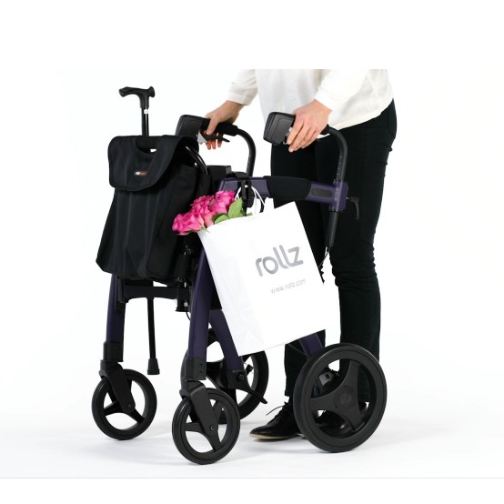 Rollz Motion 3-in-1 Holder for Wheelchair Package, Walking Cane, and Storage Bag